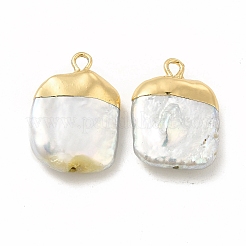 Барочные подвески из натурального жемчуга кеши PEAR-P004-18KCG