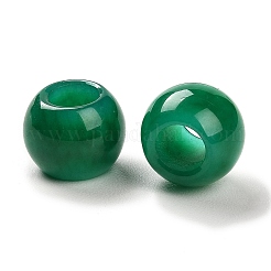 Natürliche malaysische Jade gefärbte europäische Perlen&nbsp;LS-G-R488-01A