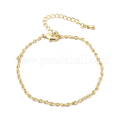 Armbänder aus Messing mit Unendlichkeitsgliedern für Damen&nbsp;BJEW-F531-01G