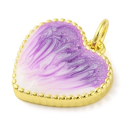 Латунь эмаль подвески&nbsp;KK-S401-17G-F