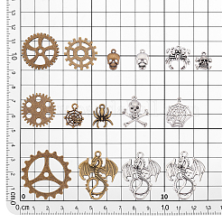 Подвески из сплава в тибетском стиле TIBE-PH0002-09