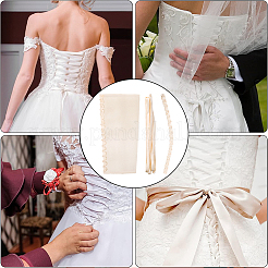 1 комплект женской свадебной молнии для замены&nbsp;DIY-GF0007-46