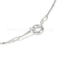 Латунь цепи ожерелья&nbsp;NJEW-D077-S