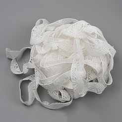 Кружевная отделка из полиэстера&nbsp;OCOR-WH0082-05F