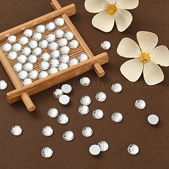 Акриловый кабошоны со стразами GACR-YW0001-02