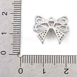 Латунные микропаве прозрачные подвески с фианитом&nbsp;LS-KK-K371-29C-P