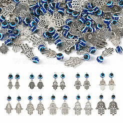 100шт 10 стиля подвески из сплава в тибетском стиле FIND-TA0002-25