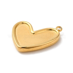 Кабошоны для подвесок из нержавеющей стали 304 для эмали&nbsp;X-STAS-D013-01C-G