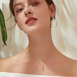 24 шт. 3 подвески из натурального топаза и нефрита FIND-FG0001-61