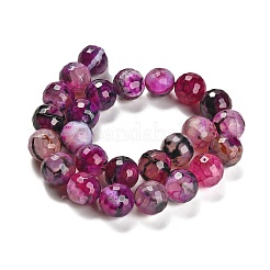 Природных вены драконов агат бисер нитей G-L595-A04-02