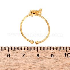 Кольца-манжеты из нержавеющей стали 304 для женщин&nbsp;LS-RJEW-F175-01G-01