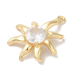 Микро из латуни со стеклянными подвесками KK-U013-05P