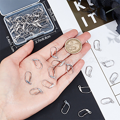 50 шт. фурнитура для сережек из нержавеющей стали 304 STAS-BBC0004-07