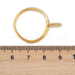 Komponenten für Fingerringe aus Aluminiumlegierung&nbsp;FIND-WH0111-275A-G