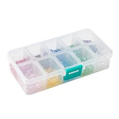 電気メッキガラスビーズ  パール光沢メッキ  多面カット  ロンデル  ミックスカラー  6x5mm  穴：1mm  10色  50個/カラー  500個/箱&nbsp;EGLA-JP0002-01C-6mm