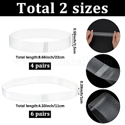 20 transparenter Silikon-Schnürsenkel&nbsp;FIND-SP0005-29