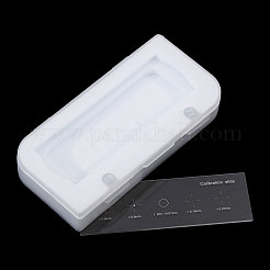 1 pz microscopio micrometro vetrino strumento di misurazione in vetro ottico&nbsp;AJEW-CA0005-58