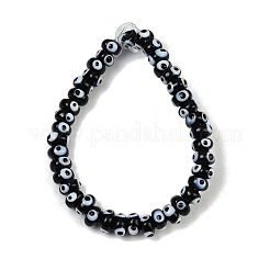 Ручной сглаза бусины бисер нитей&nbsp;LAMP-A007-02A-04