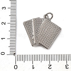 Латунные микро проложить кубического циркония подвески&nbsp;KK-P308-80P