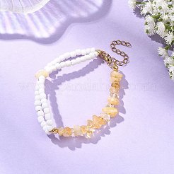 Armbänder aus erhitzten&nbsp;BJEW-JB14137-03