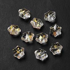 Perle di vetro trasparente&nbsp;GLAA-B007-01G