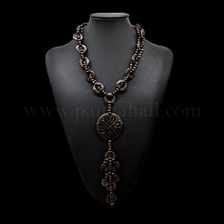 Collares largos con borlas y cuentas&nbsp;WG5E79D-01