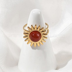 Offene Manschettenringe aus Edelstahl&nbsp;RJEW-JR01078-01