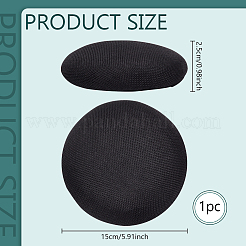 Основание мини-шляпы из льняной ткани AJEW-WH0472-72A