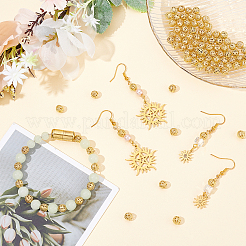 Латунные филигранные бусы KK-DC0001-24