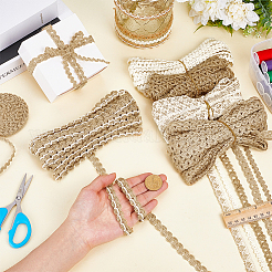 60м 6 стиля джутовая лента с кисточками&nbsp;OCOR-PH0006-16