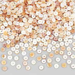 3 нити натуральных ракушечных бусин нити SSHEL-NB0001-44B