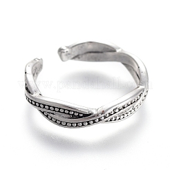 Регулируемые латунные кольца на мыске RJEW-EE0002-18AS