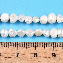 Нити из натурального культивированного пресноводного жемчуга&nbsp;LS-PEAR-N014-03C