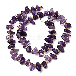 Природный аметист нитей бисера G-Z091-A13