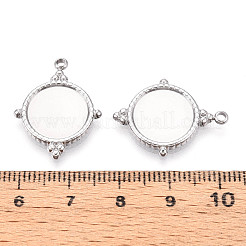 Оправы для подвесок из нержавеющей стали 304 в виде кабошонов&nbsp;STAS-T065-94P