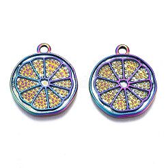 Подвески из сплава цвета радуги PALLOY-S180-312