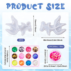 Рыбы силиконовые Молды своими руками DIY-TA0011-28B