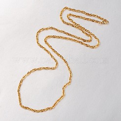 Длинные двухзвенные цепочки для мальчиков из нержавеющей стали 304 STAS-L127-11