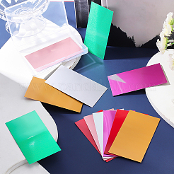 12 шт. 6-х цветная алюминиевая термопленка для рукоделия DIY-NB0006-47