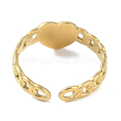 Ионное покрытие (ip) 304 нержавеющая сталь панцирная цепь манжеты пальцевые кольца RJEW-L107-050G-01