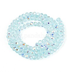 Chapelets de perles en verre transparente  &nbsp;EGLA-N016-3mm-M