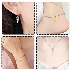 5шт k9 стеклянные подвески со стразами&nbsp;GLAA-YW0004-89