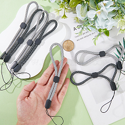 8 шт. 2-цветные полиэстеровые ремешки для мобильных телефонов AJEW-GF0009-47