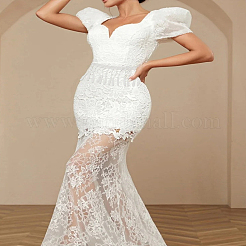 3 ярд полиэфирной кружевной ленты с кисточками&nbsp;OCOR-LP0002-57B