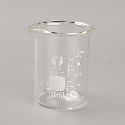 Мерный стаканчик из стеклянного стакана&nbsp;LS-TOOL-WH0128-37C