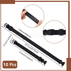 Cinturino in nylon regolabile con fibbia in plastica&nbsp;AJEW-WH0871-63B