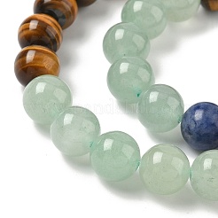 Нити бусин из натуральной красной яшмы G-NH0002-E02-10mm