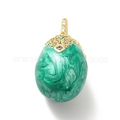 Реечное покрытие латунь микропаве кубический цирконий эмаль подвески&nbsp;KK-M230-10G