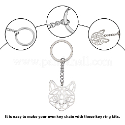 Брелок из нержавеющей стали KEYC-UN0001-001