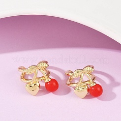 Серьги-манжеты из латуни&nbsp;EJEW-Q045-03G